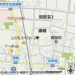 愛知県犬山市羽黒鳳町96-7周辺の地図