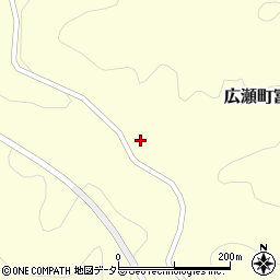 島根県安来市広瀬町富田827周辺の地図
