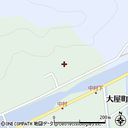 兵庫県養父市大屋町中1475-11周辺の地図