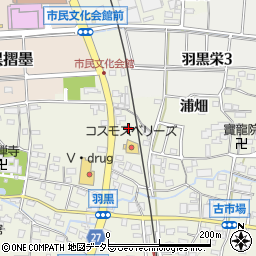 愛知県犬山市羽黒鳳町116周辺の地図
