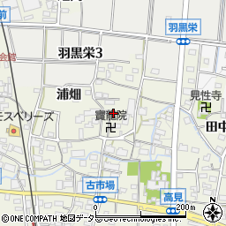 愛知県犬山市羽黒鳳町77周辺の地図