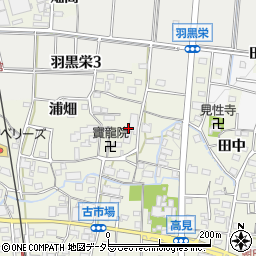 愛知県犬山市羽黒鳳町43周辺の地図