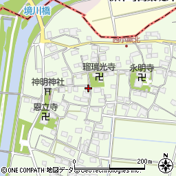 岐阜県羽島市小熊町西小熊1506周辺の地図