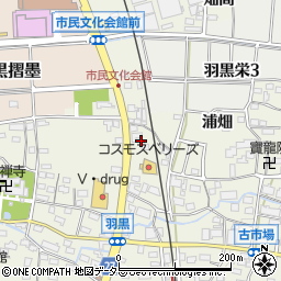 愛知県犬山市羽黒鳳町116-1周辺の地図