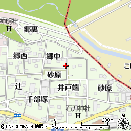 愛知県一宮市浅井町黒岩郷中31周辺の地図