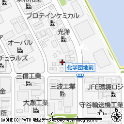 大島工業金沢工場周辺の地図