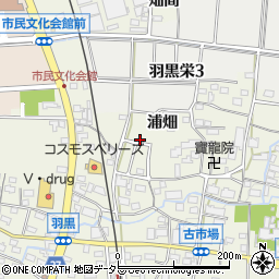 愛知県犬山市羽黒鳳町96-3周辺の地図