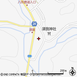 島根県雲南市大東町須賀287周辺の地図