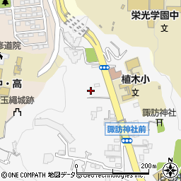 神奈川県鎌倉市植木34周辺の地図
