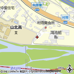 神奈川県足柄上郡山北町向原2781周辺の地図