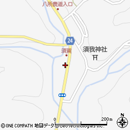 島根県雲南市大東町須賀289周辺の地図