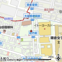 スリープラス鎌倉周辺の地図