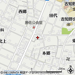 愛知県江南市勝佐町本郷5周辺の地図