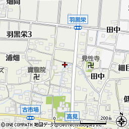 愛知県犬山市羽黒鳳町19周辺の地図
