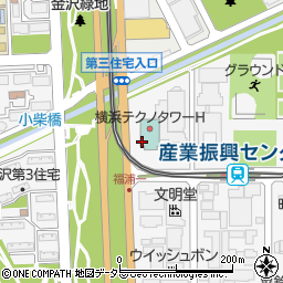 タイムズ横浜金沢ハイテクセンター駐車場周辺の地図