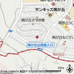 秦野南が丘さつき東住宅団地２２２０号棟周辺の地図