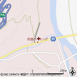 鳥取県鳥取市用瀬町美成302周辺の地図