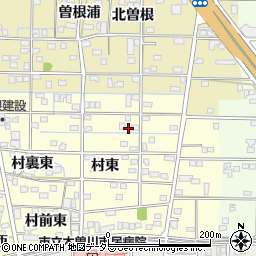 愛知県一宮市北方町曽根村東273周辺の地図