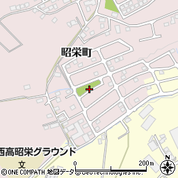 昭栄南公園周辺の地図