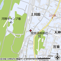 愛知県一宮市木曽川町里小牧上川原31周辺の地図