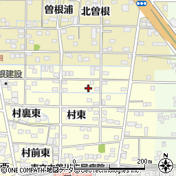 愛知県一宮市北方町曽根村東277周辺の地図
