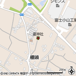 産神社周辺の地図