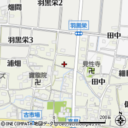 愛知県犬山市羽黒鳳町16周辺の地図