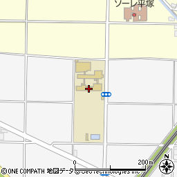 平塚市立金田小学校周辺の地図