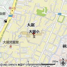 神奈川県藤沢市大鋸1020周辺の地図