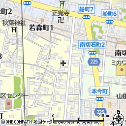 岐阜県大垣市南若森町565-3周辺の地図