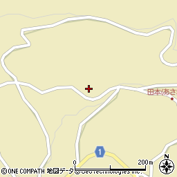 長野県下伊那郡泰阜村6697周辺の地図