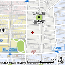 神奈川県横浜市栄区桂台東11-37周辺の地図