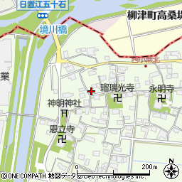 岐阜県羽島市小熊町西小熊1493周辺の地図