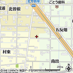 愛知県一宮市北方町北方北曽根233-1周辺の地図