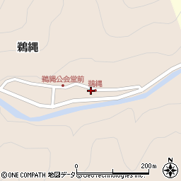 兵庫県養父市鵜縄245周辺の地図