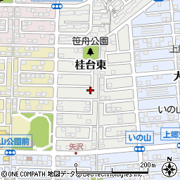 神奈川県横浜市栄区桂台東11-10周辺の地図