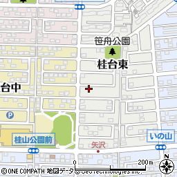 神奈川県横浜市栄区桂台東11周辺の地図