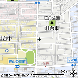 神奈川県横浜市栄区桂台東11-2周辺の地図