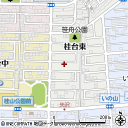 神奈川県横浜市栄区桂台東11-6周辺の地図