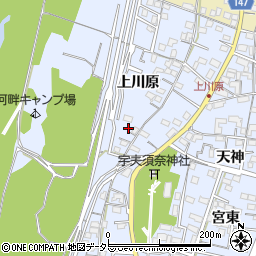 愛知県一宮市木曽川町里小牧上川原30周辺の地図