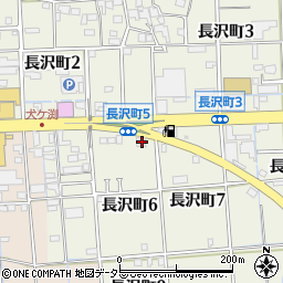 岐阜県大垣市長沢町6丁目44周辺の地図