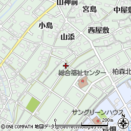 愛知県丹羽郡扶桑町斎藤榎周辺の地図