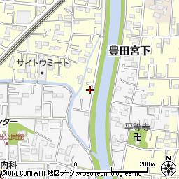 神奈川県平塚市豊田宮下1015-3周辺の地図