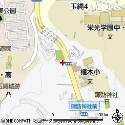 神奈川県鎌倉市植木23-1周辺の地図