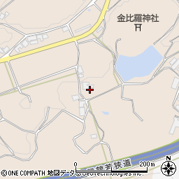 京都府綾部市七百石町北久原周辺の地図