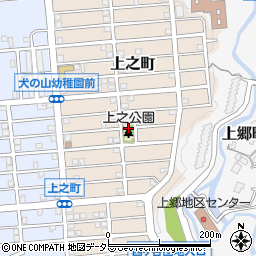 神奈川県横浜市栄区上之町38周辺の地図