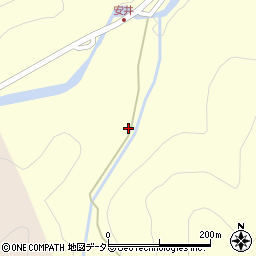 兵庫県養父市安井755周辺の地図