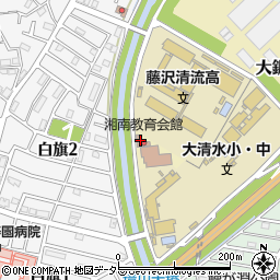 神奈川県藤沢市大鋸1406周辺の地図