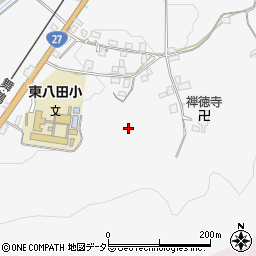 京都府綾部市上杉町（斉布）周辺の地図