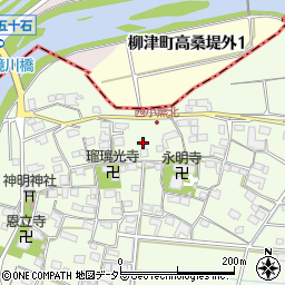 岐阜県羽島市小熊町西小熊1470周辺の地図